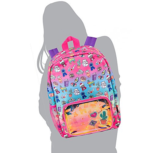 Gradient Doodle Backpack