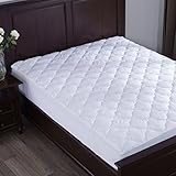 puredown pad Alternative Mattress Pad/Topper-Quilted-100% Cotton Top