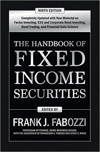 The Handbook Of Fixed Ine Securities Ninth Edition 9781260473896 Fabozzi Frank Mann Steven Fabozzi Francesco Books The Handbook Of Fixed Ine Securities Ninth Edition 9781260473896 Fabozzi Frank Mann Steven Fabozzi Francesco Books