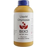 Chymosin Rennet | Milk Coagulant | Quimosina Liquida Bixa | Cuajo Para Quesos Madurados | 17 Fl oz