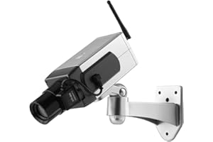 Dummy Camera Flashing LED Waterproof PIR Motion Detection Auto Rotation CCTV Security Camera Fake Simulation Surveillance for