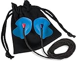 EAR DIY (Do-It-Yourself) Custom Molded Earplug Kit (Blue) with Cord