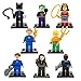 34pcs/lot Marvel DC Super Heroes Minifigures Avengers Iron Man Batman Building Blocks Sets Model Bricks Toys