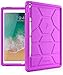 Poetic TurtleSkin iPad Pro 12.9 Rugged Case Heavy Duty Protection Silicone Sound-Amplification for iPad Pro 12.9 (1st Gen 2015) / iPad Pro 12.9 (2nd Gen 2017) Purple