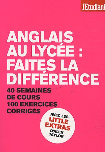 Anglais au lycée