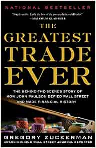 Amazon Com The Greatest Trade Ever The Behind The Scenes Story