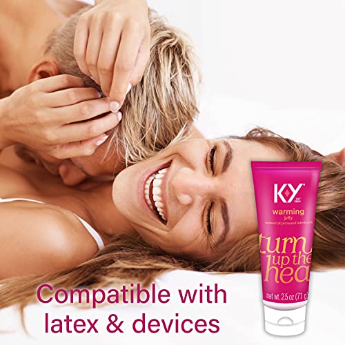 K-Y Warming Jelly Glycerin Based Formula 2.5 Fl Oz. Sensorial Personal  Lubricant for Men, Women and Couples & Safe to Use with Latex Condoms (3  Pack) in Saudi Arabia