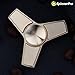 SpinnerPro Metal Fidget Spinner Made of Brass EDC Metal Hand Spinner
