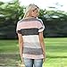 Gillberry Women Loose Casual Button Blouse T Shirt Tank Tops