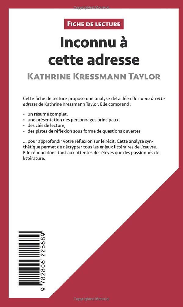 inconnu ? cette adresse personnages inconnu ? cette adresse personnages