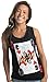 Ann Arbor T-shirt Co. Queen of Squats | Workout Athletic Gym Lifting Women's Flowy Muscle Tank Top-(GirlTank,L) Heather Black