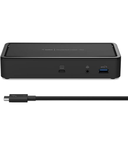 Y*J様 Belkin CONNECT Thunderbolt 3 Dock P Amazon.com: Belkin Thunderbolt 3 Dock Pro with 2.6 ft
