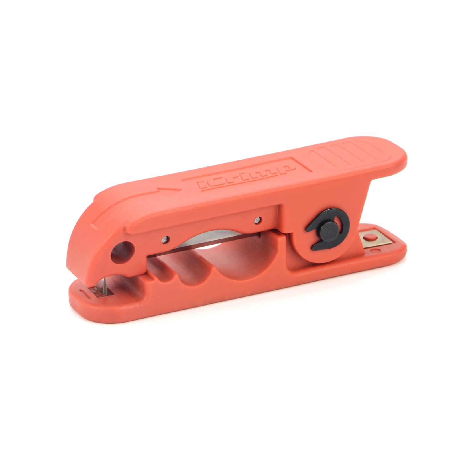 iCrimp ICP-240 Cable Stripper for 3.5–105 mm² Round Cables, Radial Wire Stripper with 2 Spare Blades, Precise Jacket Removal Tool for Solar, Battery, Automotive and Industrial Applications