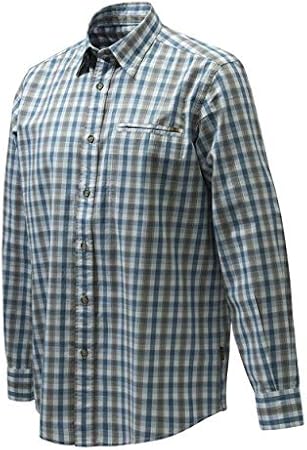 Beretta Art. LU033 T1779 Camisa de caza de hombre de manga larga de algodón con tratamientos Silaide, Apexical y NEU Pel: Amazon.es: Deportes y aire libre