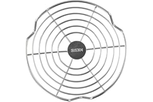 Steel Pot Stand and Steamer Rack Convenient Cooking Solution for Home Chefs (16cm)