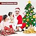 Mansalee DIY Felt Christmas Tree Set, Detachable Ornaments, Wall Hanging Xmas Gifts for Christmas Decorations Christmas Ornamentst