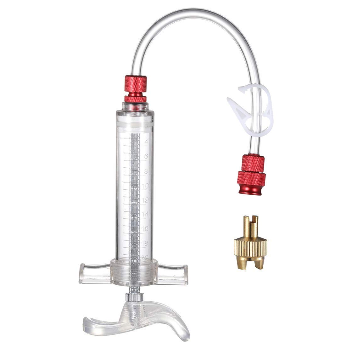 Dymoece Bicycle Tubeless Tire Sealant Injector Syringe and Presta Valve Core Removal Tool Set for Stans No Tubes sealant