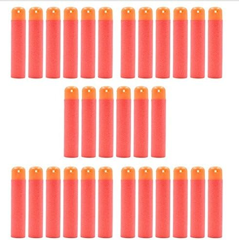 10PCS Foam Guns Accessories Refill Darts Bullets For Nerf N-strike Elite Series Blasters Kid Toy Gun Soft Bullets