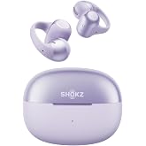 SHOKZ OpenDots 2 Open-Ear Clip-On Earbuds with Upgraded Dolby Audio, 3-Mic Clear Calls, Rich Bass, Up to 40 Hrs of Audio, Wireless Charging, Interchangeable Left/Right Earbuds, IP57, Bluetooth 6.1