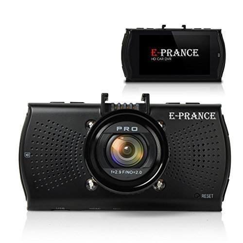 Car Camera,E-PRANCE B48 Car DVR Video Recorder Camcorder FULL HD 2304x1296P Resolution 170 Degree Wide Angle Super Night Vision