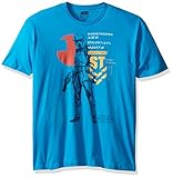 Star Wars Men's Rogue One Eastern Stance Graphic T-Shirt, Turquoise, XL