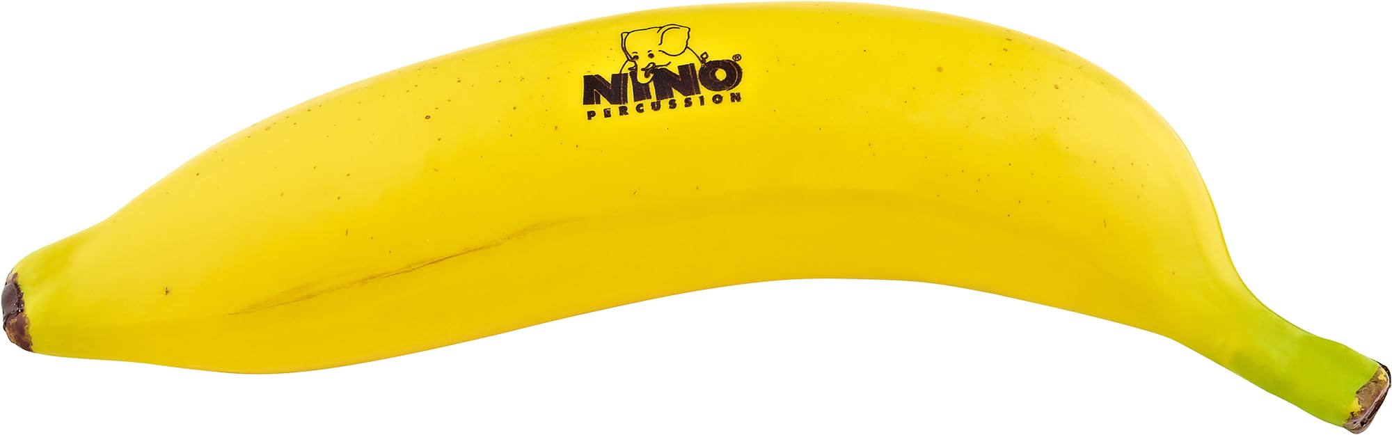 Nino Percussion Fruit Shaker Banana - Musical Instrument for Children from 3 Years - Plastic, Multicolored (NINO597)