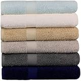 BEST TOWEL 6-Pack Bath Towels - Extra-Absorbent - 100% Cotton - 27