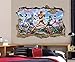POWER RANGERS DINO SUPER CHARGE Smashed Wall Decal Removable Wall Sticker H207, Regular