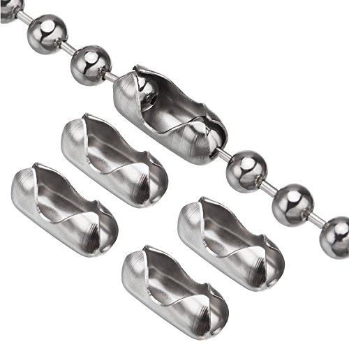 Beaded Pull Chain Extension With Connector, 10 Feet Roller Matching