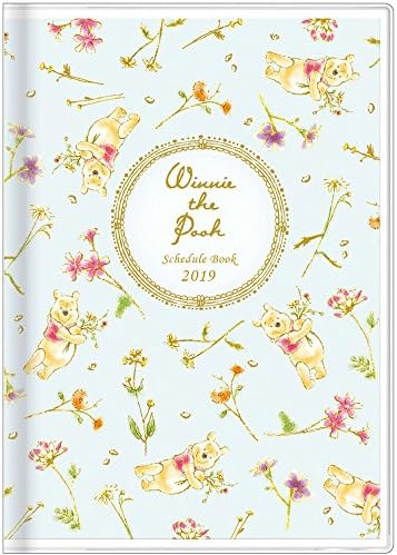 Star Stationery Disney Winnie The Pooh Schedule Planner Diary 2019 B6 Monthly Flower S2946246 2018 October Start