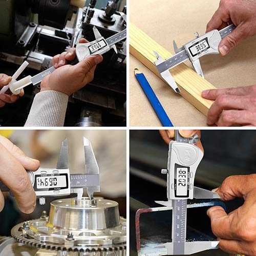 6 Digital+Caliper+Waterproof+Measurement+Resolution
