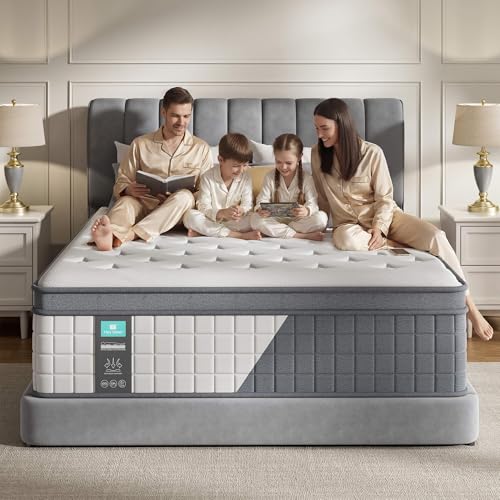 HeySleep 12-Inch Hybrid Mattress