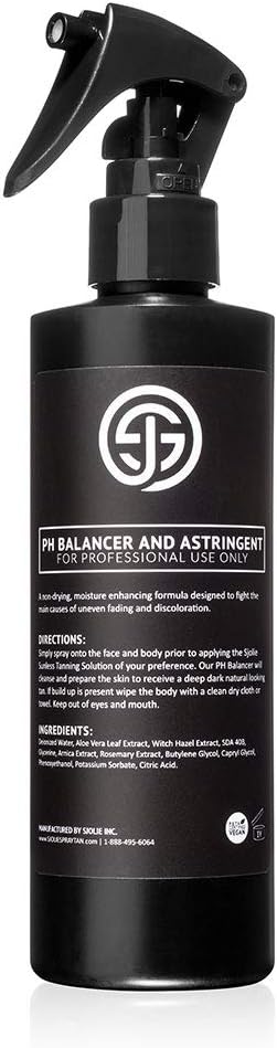 SJOLIE Sunless Tanning pH Balancing Spray (8oz)