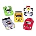 Elegant Baby Bath Time Fun Rubber Water Squirtie Toys In Vinyl Giftable Bag, Race Car Party