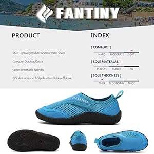 Merence Kleinkind Kid Wasserschuhe Aqua Schuh Schwimmbad Beach Sports Schnelltrocknende Sportschuhe für Mädchen und JungenE320GESTHSX-velcro.blue-27 4 Schnorchelmasken 51EpQo4jlTL. SS300 Verschluss: Ohne Verschluss
Schuhweite: Schmal