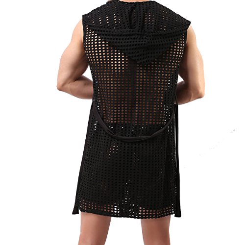 Top mesh robe men for 2018