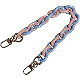 Hongvarey Acrylic Chain Strap for Women Handbag,Purse Chain Strap Replacement,Bag DIY Chain Accessories
