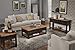 Martin Svensson Home Rustic Sofa Table, Antique Black and Honey Tobacco