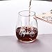 Wine Glass 49 + One Middle Finger 50th Birthday Gift for Men Women Funny Stemless Wine Glass Unique Gifts for Friend Wine Lover Turning 50 Perfect Party Decoration Big Capacity Better Sober Up 15Oz