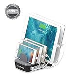 Juicy Power 5-Port USB Qualcomm Quick Charge 3.0 Technology Rapid Charging Station (AVLT-CH20-1) - Grey