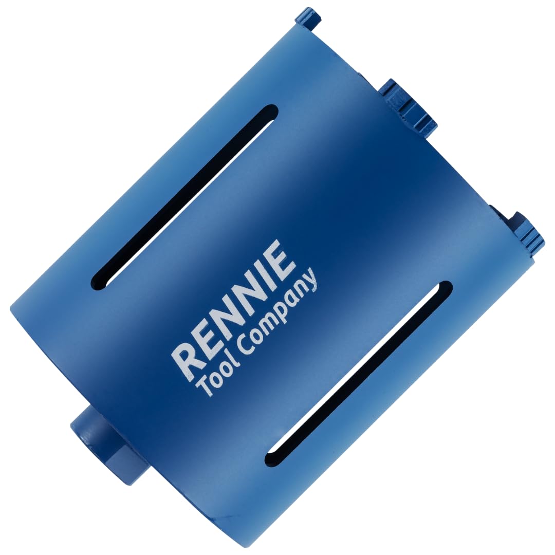 132mm x 150mm Long Diamond Core Drill Bit. To Be Used In Concrete Masonry Brick Block Stone Granite. Diamond Drill Bit Core Drill. 1/2" BSP Thread. For Wet Or Dry Drilling