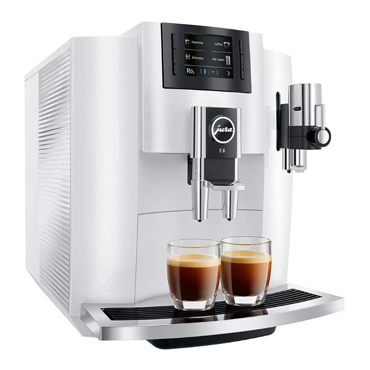 Jura E8 Espresso Coffee Machine (White) Pricepulse
