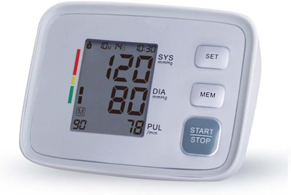 MYT Esfigmomanómetro Electrónico Del Tipo Del Brazo Superior, Exhibición Del LCD Y 180 Sistemas De Tarjeta De Memoria Y Uso Médico Casero Portable
