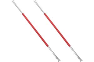 Parliky 2pcs Double-ended Spring Hook Tool for Clarinet Saxophone Repair Music Instrument Maintenance