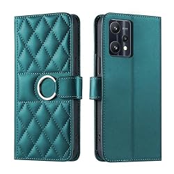 Lucyliy Compatible with Realme 9 4G Case Flip PU