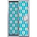 LockerLookz Locker Wallpaper - Blue Leaf Pattern