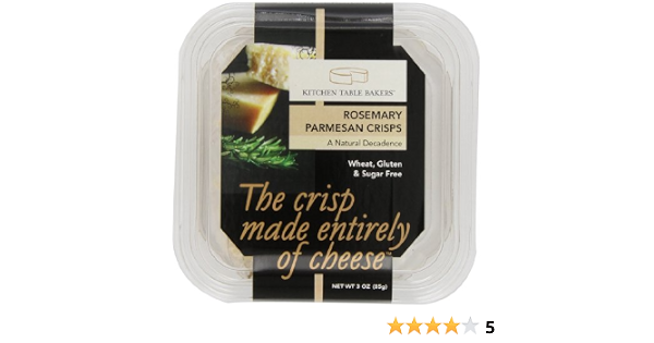 Kitchen table bakers rosemary Cheese cracker tub 3oz (893222000077)
