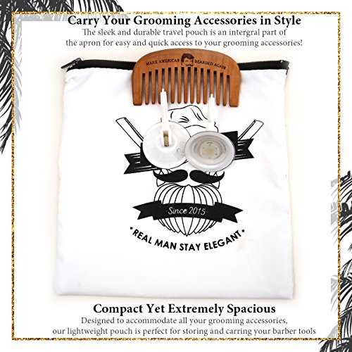 Beard Bib Chest Grooming Apron Donald Trump Shaving Cape Hair