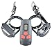 Aetertek AT-211D Rechargeable Training Shock Vibrate Beep No Bark electric Collar with remote for 2 small Dogs& Cats