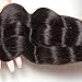 KLAIYI Hair Malaysian Body Wave Hair 3 Bundles Good Quality Grade 6A Raw Virgin Hair Weave Human Hair Extensions Natural Hair Color 95-100g/pc (8 10 12Inch )
